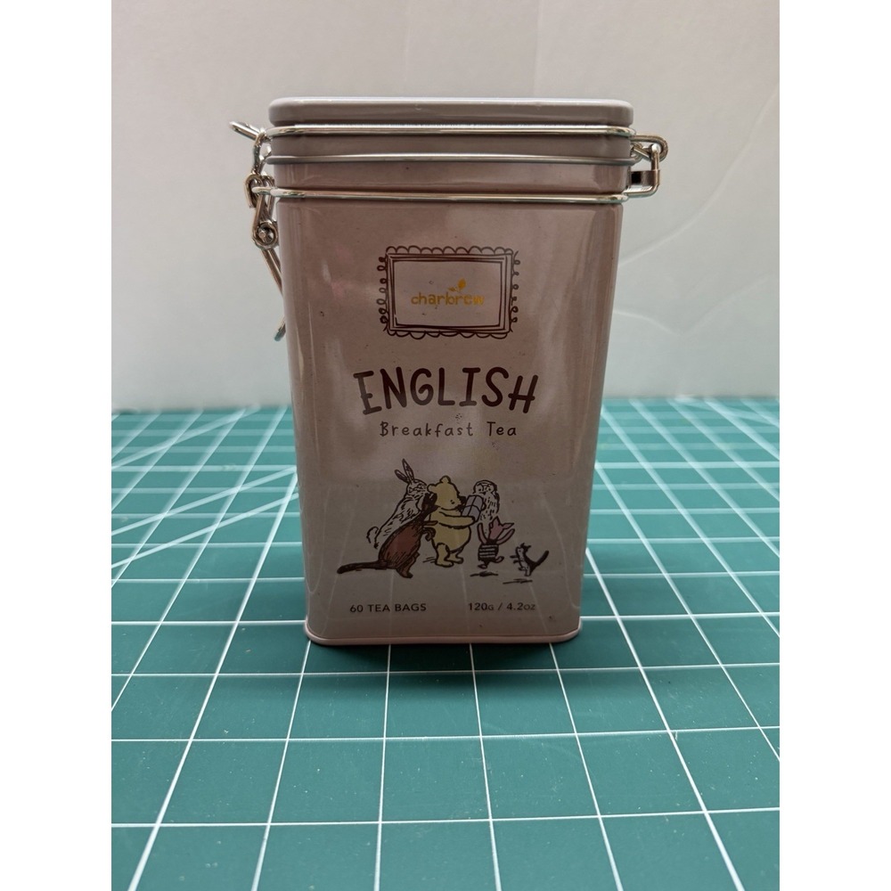 Tea Charbrew Winnie The Pooh English Breakfast EMPTY Tin